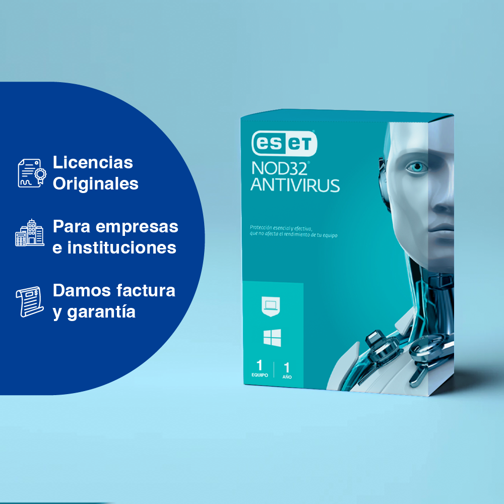 ESET NOD32 Antivirus – Protección Avanzada para 1 Equipo